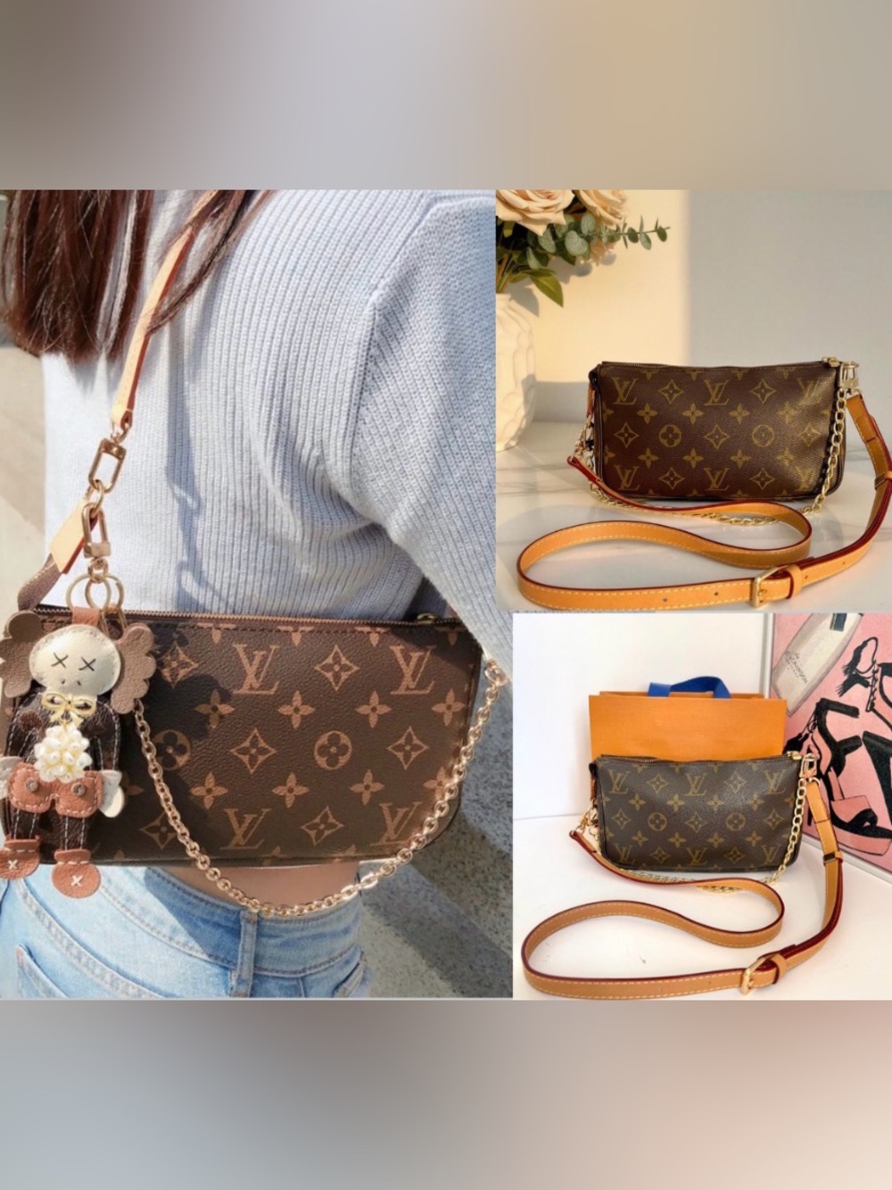 Louis Vuitton Pochette Accessories Monogram 🌟